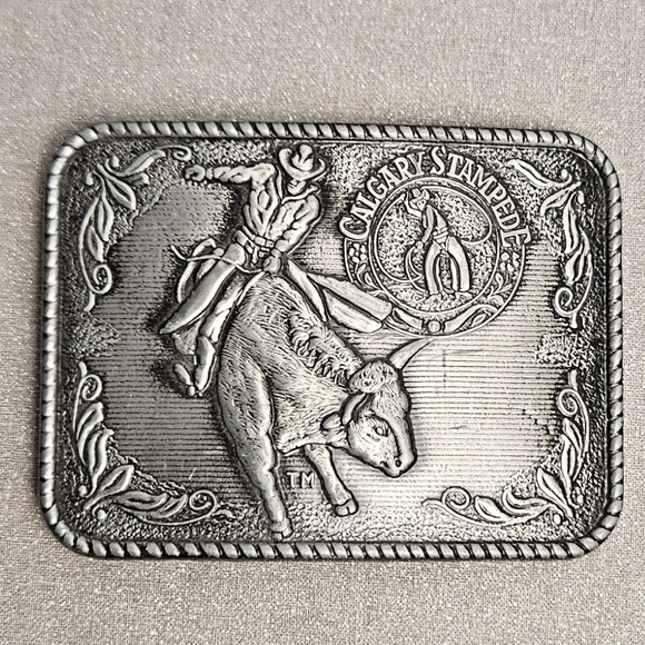 Calgary Stampede Other - Calgary Stampede Silver Belt Buckle